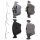 Purchase Top-Quality BRAKEBEST - SM853 - Front Semi Metallic Pads pa4