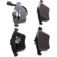 Purchase Top-Quality BRAKEBEST - SM915C - Front Semi Metallic Pads pa4
