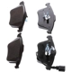 Purchase Top-Quality BRAKEBEST - SM915C - Front Semi Metallic Pads pa5