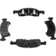 Purchase Top-Quality BRAKEBEST - SM934 - Front Semi Metallic Pads pa3