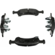Purchase Top-Quality BRAKEBEST - SM934 - Front Semi Metallic Pads pa5