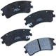 Purchase Top-Quality BRAKEBEST - SM957 - Front Semi Metallic Pads pa1