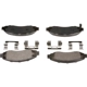 Purchase Top-Quality BRAKEBEST - SM962 - Front Semi Metallic Pads pa4