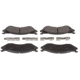 Purchase Top-Quality BRAKEBEST - SM966 - Front Semi Metallic Pads pa2