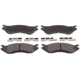 Purchase Top-Quality BRAKEBEST - SM966 - Front Semi Metallic Pads pa4