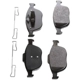 Purchase Top-Quality BRAKEBEST - SM970 - Front Semi Metallic Pads pa1