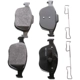 Purchase Top-Quality BRAKEBEST - SM970 - Front Semi Metallic Pads pa3