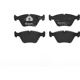 Purchase Top-Quality Front Semi Metallic Pads by BREMBO - P06012 pa3
