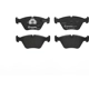 Purchase Top-Quality Front Semi Metallic Pads by BREMBO - P06012 pa5