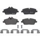 Purchase Top-Quality Front Semi Metallic Pads by BREMBO - P06034 pa3