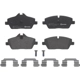 Purchase Top-Quality Front Semi Metallic Pads by BREMBO - P06034 pa4