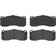 Purchase Top-Quality Front Semi Metallic Pads by BREMBO - P06041 pa3