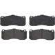 Purchase Top-Quality Front Semi Metallic Pads by BREMBO - P06041 pa4