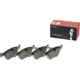 Purchase Top-Quality Front Semi Metallic Pads by BREMBO - P06043 pa4