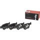 Purchase Top-Quality Front Semi Metallic Pads by BREMBO - P06043 pa5