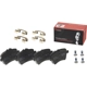 Purchase Top-Quality Front Semi Metallic Pads by BREMBO - P06051 pa4