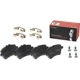 Purchase Top-Quality Front Semi Metallic Pads by BREMBO - P06051 pa5
