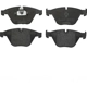 Purchase Top-Quality Front Semi Metallic Pads by BREMBO - P06054 pa3