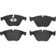 Purchase Top-Quality Front Semi Metallic Pads by BREMBO - P06074 pa3