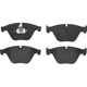 Purchase Top-Quality Front Semi Metallic Pads by BREMBO - P06074 pa4