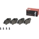 Purchase Top-Quality Front Semi Metallic Pads by BREMBO - P06093 pa2