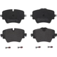 Purchase Top-Quality Front Semi Metallic Pads by BREMBO - P06093 pa4