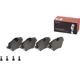 Purchase Top-Quality Front Semi Metallic Pads by BREMBO - P06093 pa5