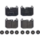 Purchase Top-Quality Front Semi Metallic Pads by BREMBO - P06097 pa3
