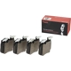 Purchase Top-Quality Front Semi Metallic Pads by BREMBO - P06106 pa4