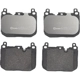 Purchase Top-Quality Front Semi Metallic Pads by BREMBO - P06110 pa4