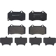 Purchase Top-Quality Front Semi Metallic Pads by BREMBO - P23182 pa3