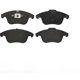Purchase Top-Quality Front Semi Metallic Pads by BREMBO - P24076 pa3