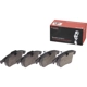 Purchase Top-Quality Front Semi Metallic Pads by BREMBO - P24076 pa5