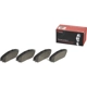 Purchase Top-Quality Front Semi Metallic Pads by BREMBO - P28048 pa4