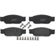 Purchase Top-Quality Front Semi Metallic Pads by BREMBO - P36012 pa4