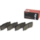 Purchase Top-Quality Front Semi Metallic Pads by BREMBO - P36023 pa2