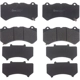 Purchase Top-Quality Front Semi Metallic Pads by BREMBO - P37018 pa2