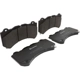 Purchase Top-Quality Front Semi Metallic Pads by BREMBO - P37018 pa3