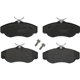Purchase Top-Quality Front Semi Metallic Pads by BREMBO - P44008 pa3