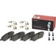 Purchase Top-Quality Front Semi Metallic Pads by BREMBO - P44014 pa5