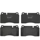 Purchase Top-Quality Front Semi Metallic Pads by BREMBO - P44018 pa3