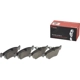 Purchase Top-Quality Front Semi Metallic Pads by BREMBO - P50023 pa4
