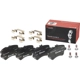 Purchase Top-Quality Front Semi Metallic Pads by BREMBO - P50045 pa1