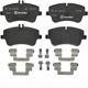Purchase Top-Quality Front Semi Metallic Pads by BREMBO - P50045 pa3
