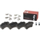 Purchase Top-Quality Front Semi Metallic Pads by BREMBO - P50057 pa1