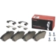 Purchase Top-Quality Front Semi Metallic Pads by BREMBO - P50067 pa2
