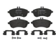 Purchase Top-Quality Front Semi Metallic Pads by BREMBO - P50067 pa3