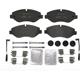 Purchase Top-Quality Front Semi Metallic Pads by BREMBO - P50085 pa3