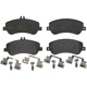 Purchase Top-Quality Front Semi Metallic Pads by BREMBO - P50086 pa2