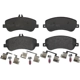 Purchase Top-Quality Front Semi Metallic Pads by BREMBO - P50086 pa3